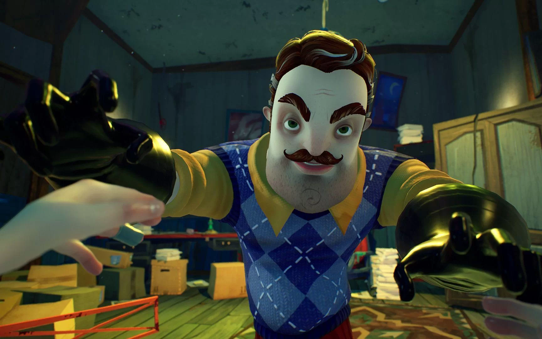 《你好邻居2》(Hello Neighbor 2),恐怖冒险解密类游戏 配图2